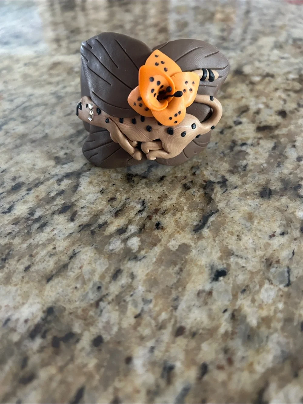 Women’s Artisan Clay Over Metal Cuff Bracelet